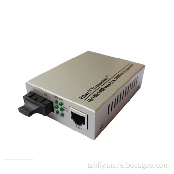 10/100/1000m Fiber Optic Media Transceiver